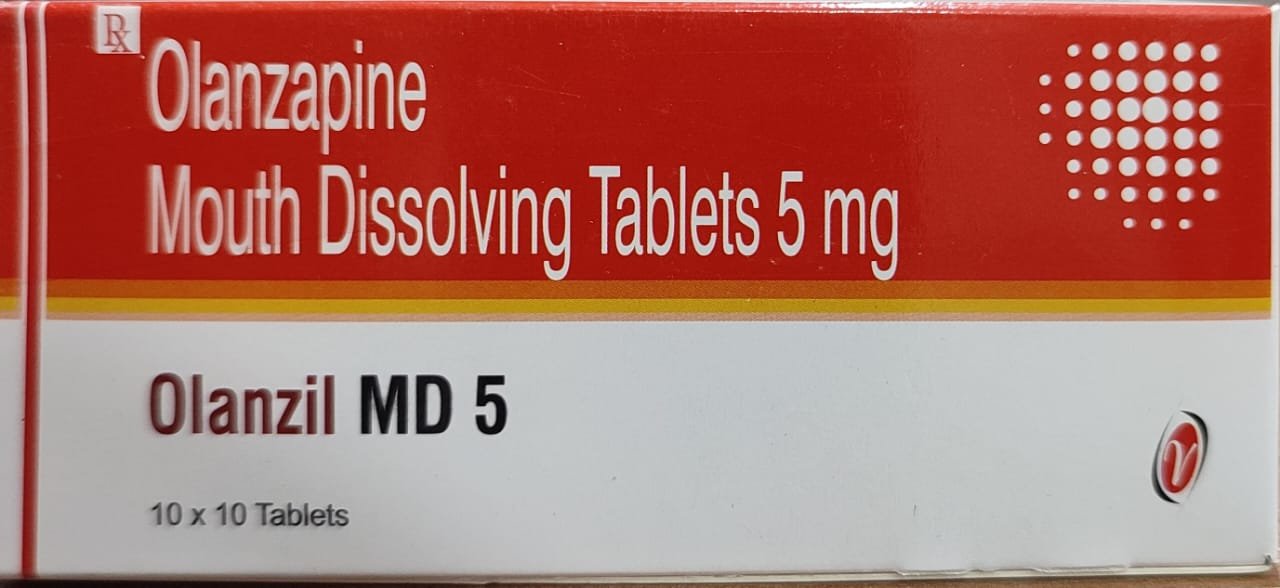 Olanzil MD 5 mg Mouth Dissolving Tablets – Olanzapine for Mental Health